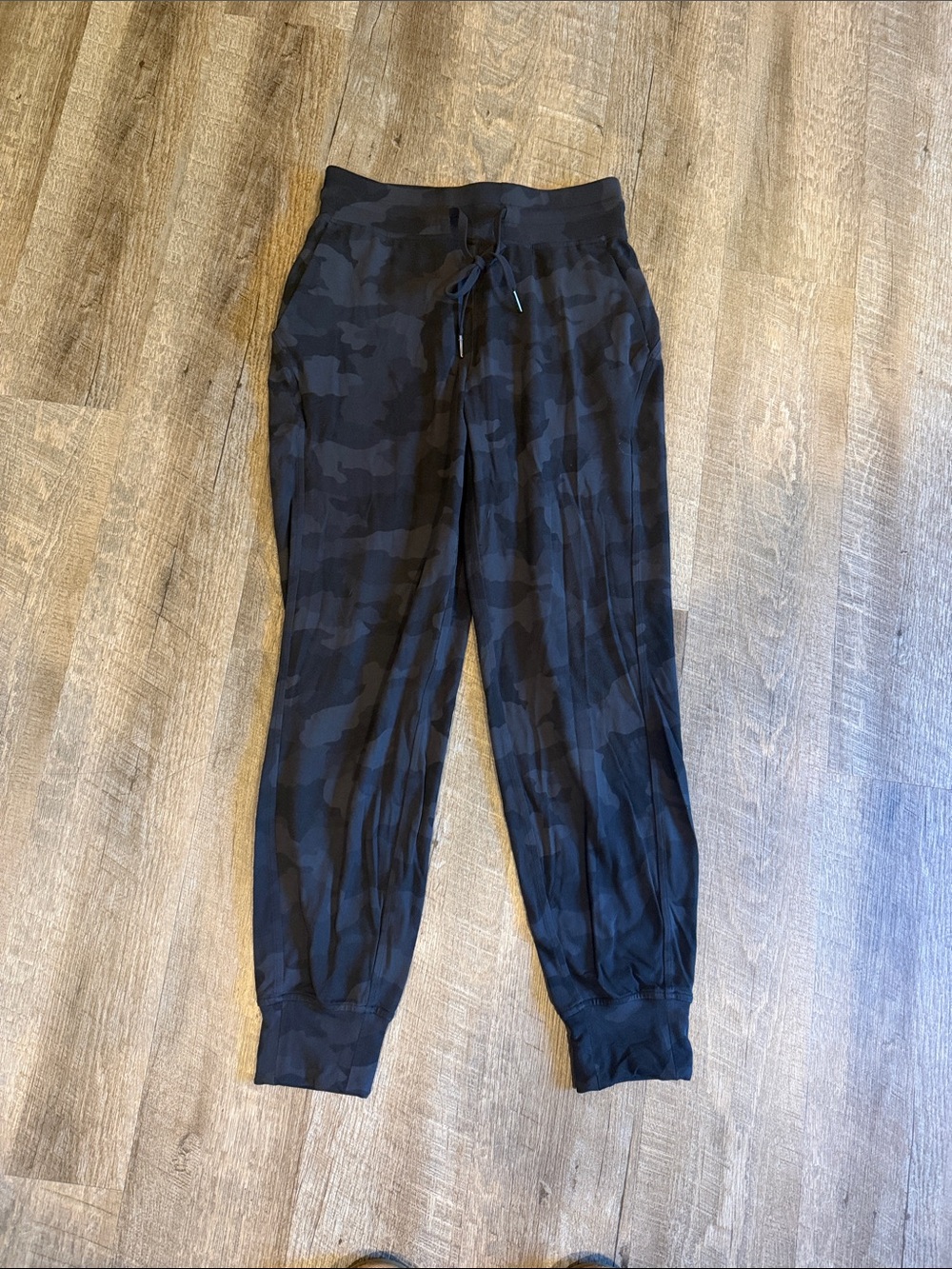 lululemon athletica Black Camo Jogger Track Pants
